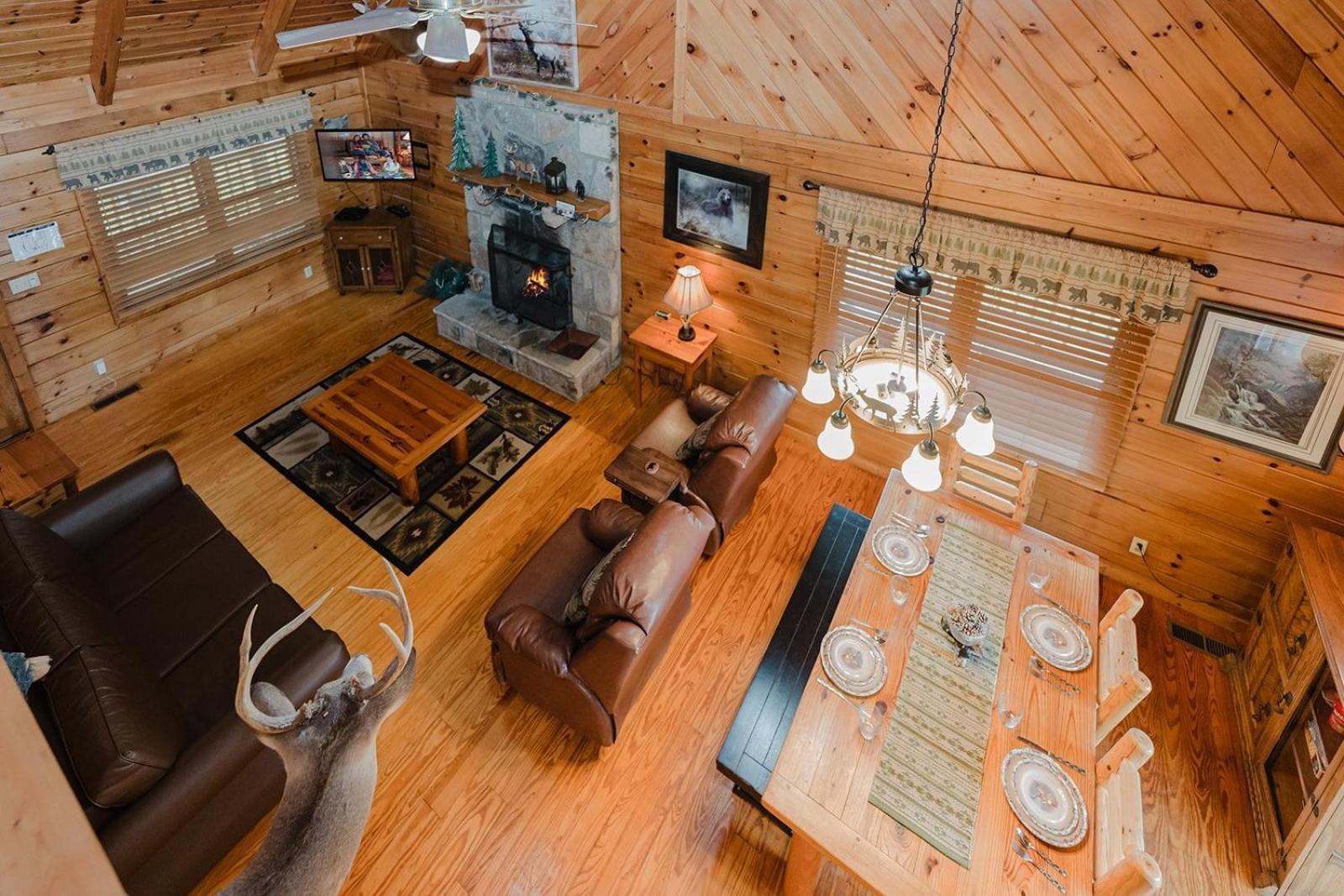 A Dream Come True Cabin Sevierville Bagian luar foto